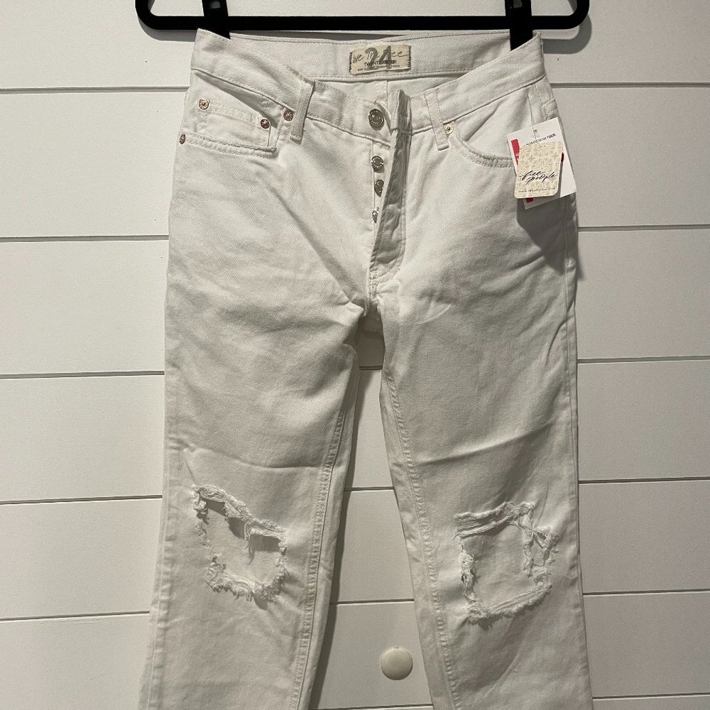 Free People Cropped Jeans